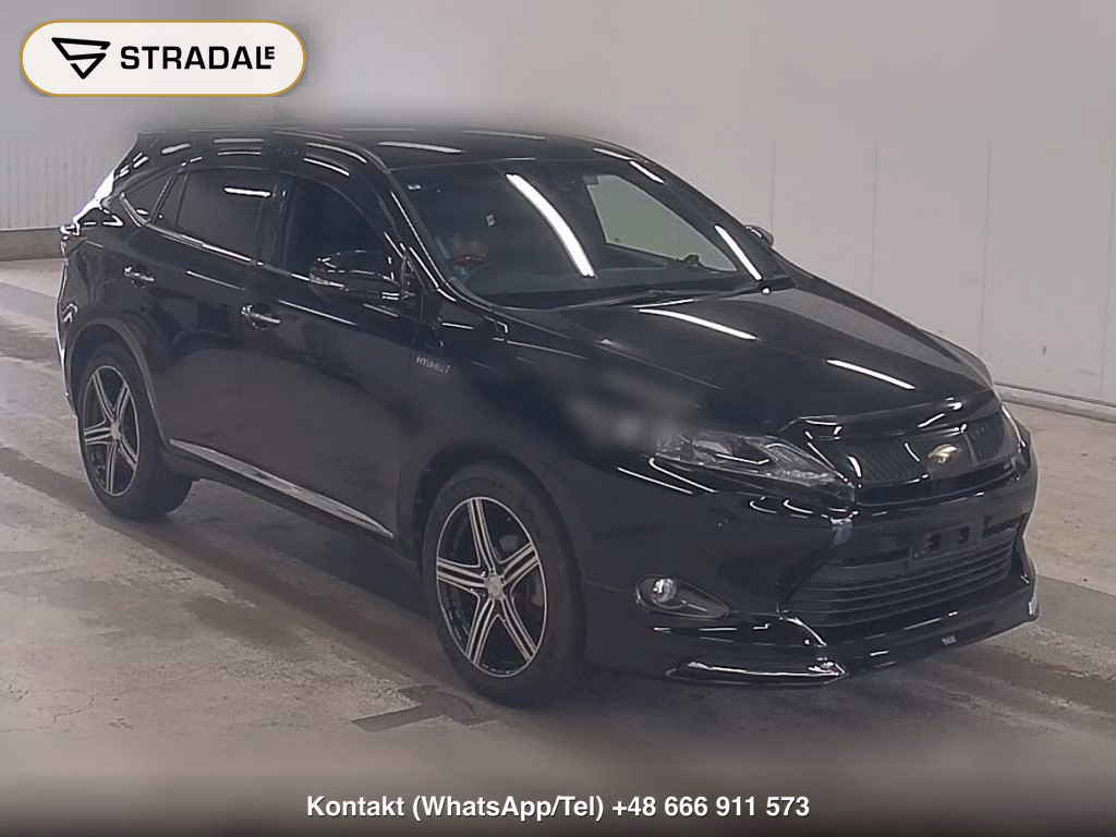 TOYOTA HARRIER HYBRID 4WD PREMIUM 2015, aukcja z Japonii, zdjęcie 1