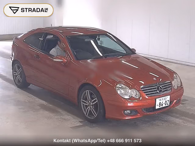 MERCEDES BENZ C-CLASS SPORTS COUPE C180 KOMPRESSOR SPORT COUPE 2004, samochód z aukcji Japonii