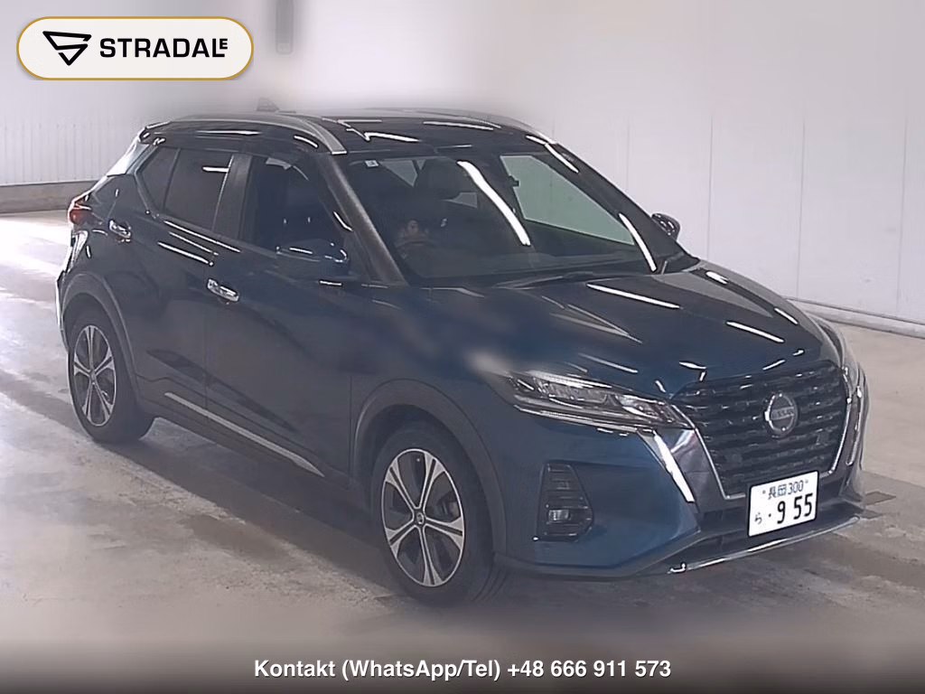 NISSAN KICKS 5D X 2021, aukcja z Japonii, zdjęcie 1