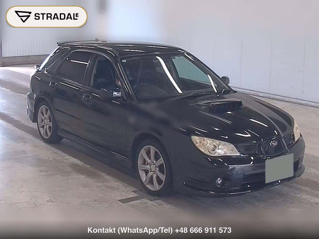 SUBARU IMPREZA SPORTS WAGON 4WD WRX 2007, aukcja z Japonii, zdjęcie 1