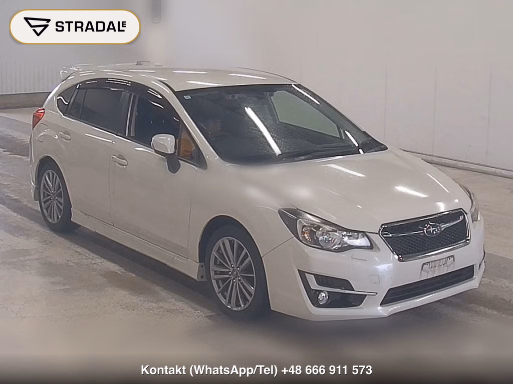 SUBARU IMPREZA SPORT 4WD 2.0I-S EYESIGHT 2016, aukcja z Japonii, zdjęcie 1