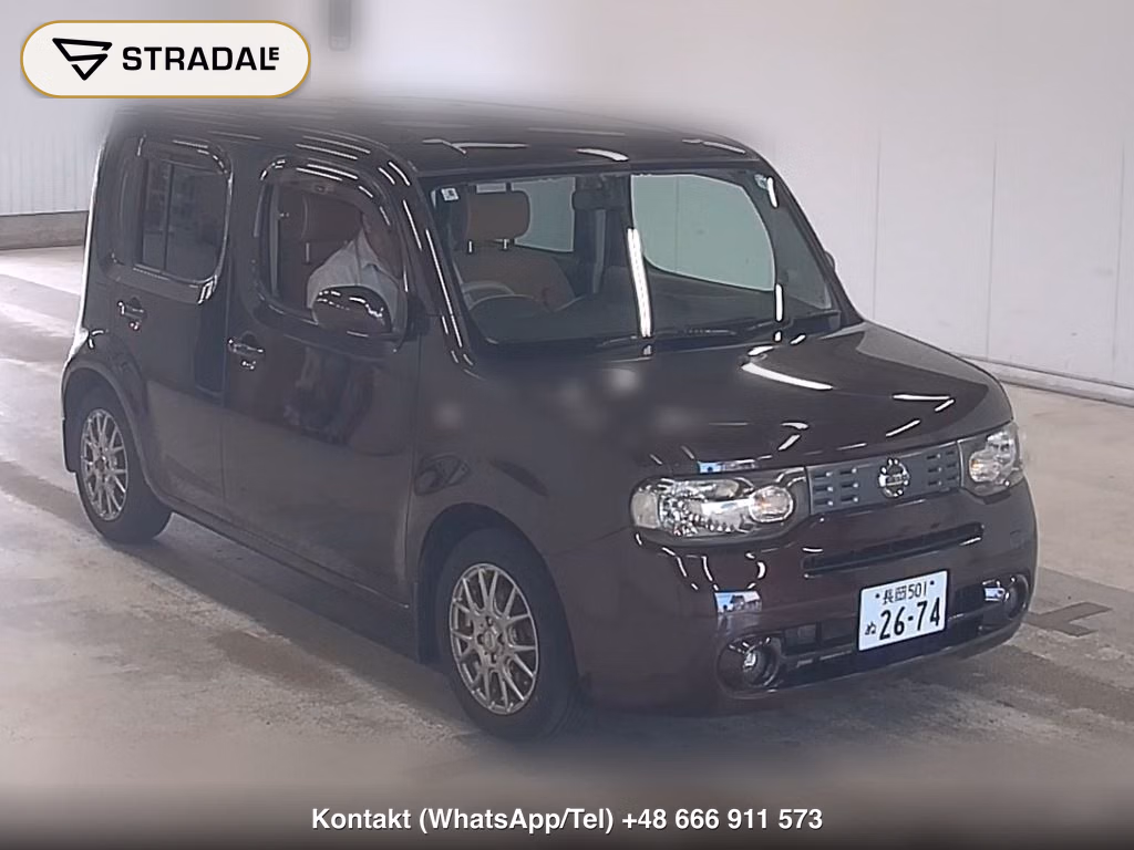 NISSAN CUBE 15X V SELECTION 2017, aukcja z Japonii, zdjęcie 1