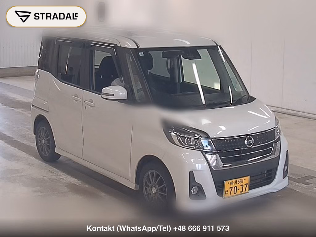 NISSAN DAYZ ROOX HIGHWAY STAR X 2017, aukcja z Japonii, zdjęcie 1