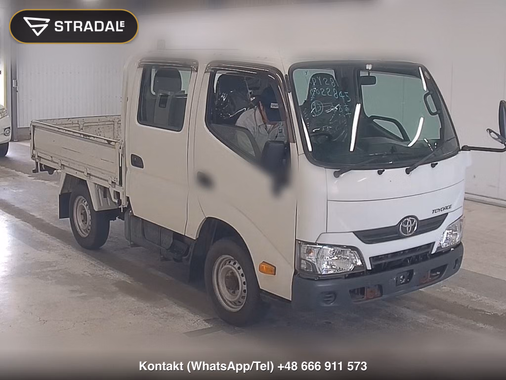 TOYOTA DYNA TRUCK 4D 4WD W CAB LONG 2018, aukcja z Japonii, zdjęcie 1