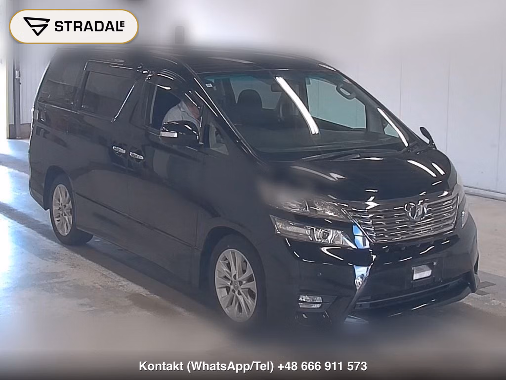TOYOTA VELLFIRE 4WD 2.4Z 2008, aukcja z Japonii, zdjęcie 1