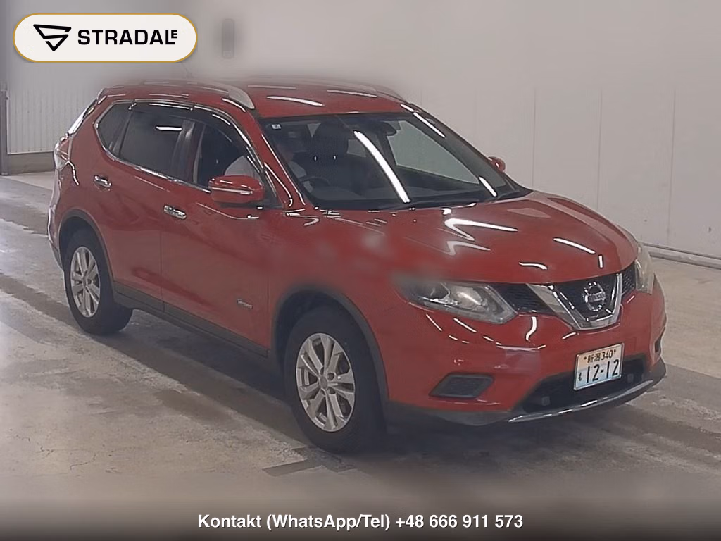 NISSAN X-TRAIL 4WD 20X HYBRID EMERGENCY BRAKE PACKAGE 2016, aukcja z Japonii, zdjęcie 1