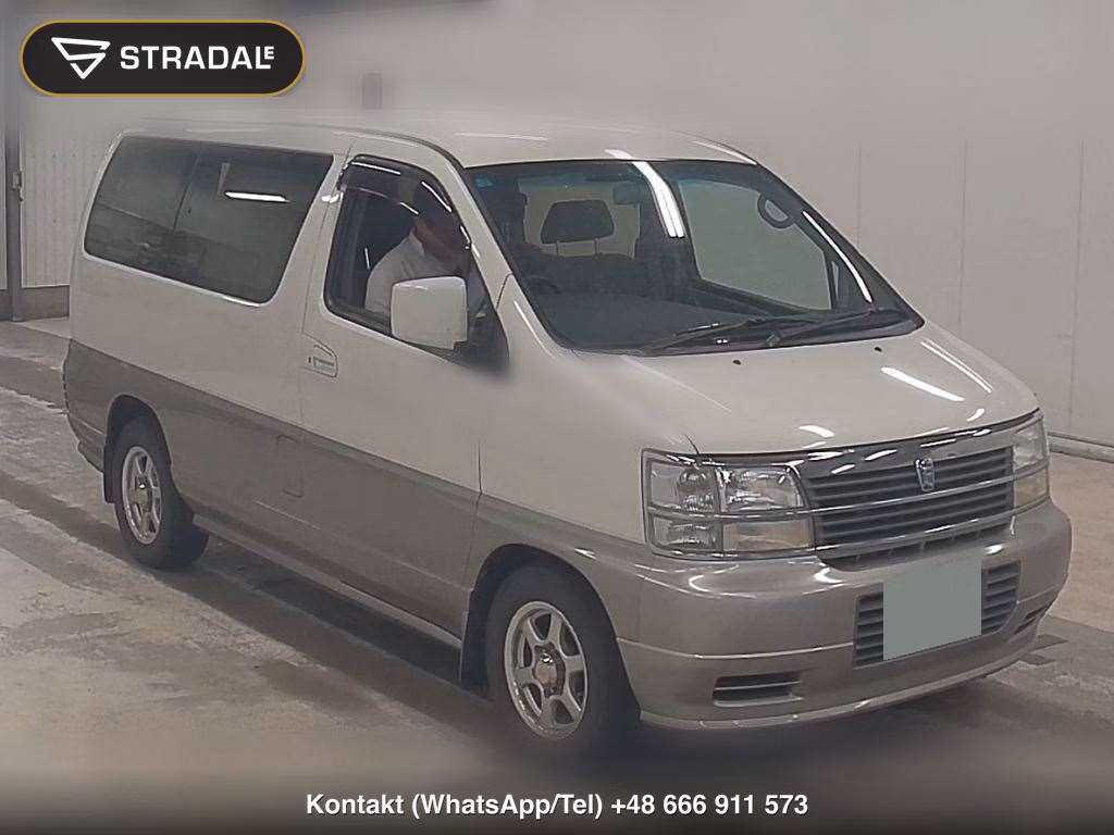 NISSAN ELGRAND 4D 4WD 1997, aukcja z Japonii, zdjęcie 1