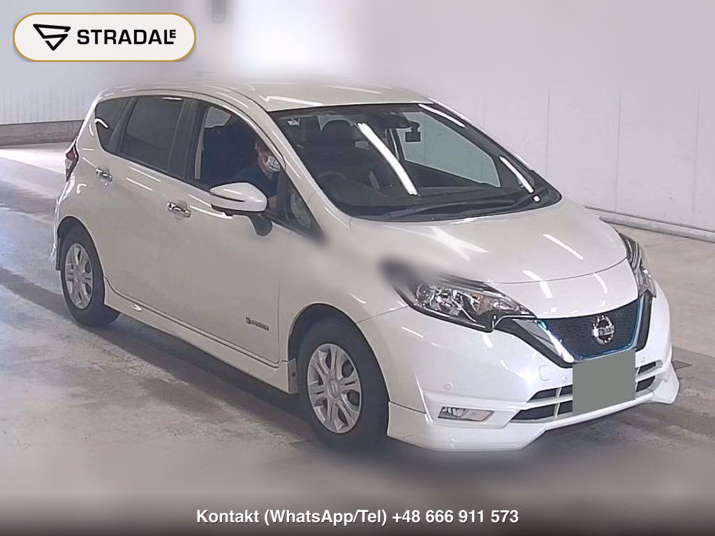 NISSAN NOTE E-POWER X 2017, aukcja z Japonii, zdjęcie 1