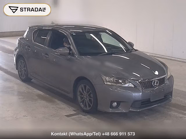 LEXUS CT CT200H F SPORT 2011, samochód z aukcji Japonii
