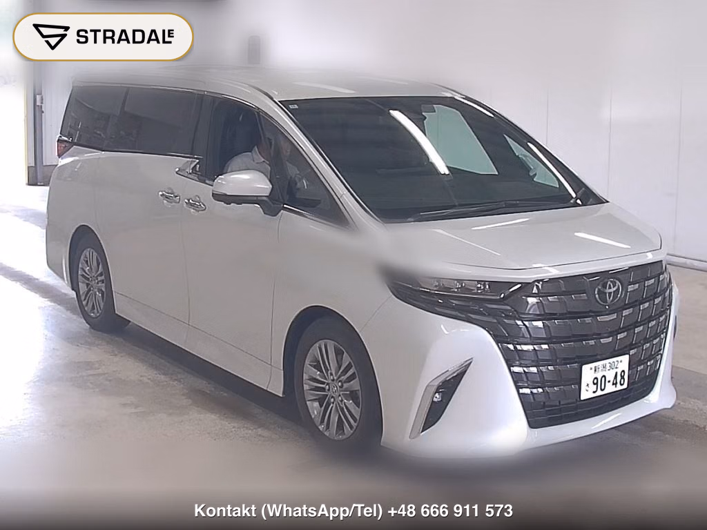 TOYOTA ALPHARD Z 2024, aukcja z Japonii, zdjęcie 1