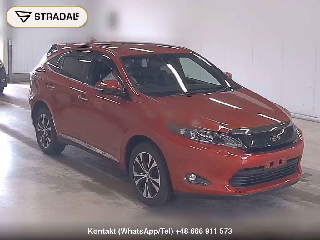 TOYOTA HARRIER PREMIUM STYLE MAUVE 2015, aukcja z Japonii, zdjęcie 1