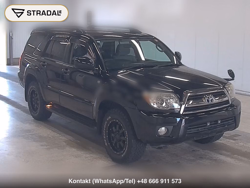 TOYOTA HILUX SURF 5D 4WD SSR-X LIMITED 2007, aukcja z Japonii, zdjęcie 1