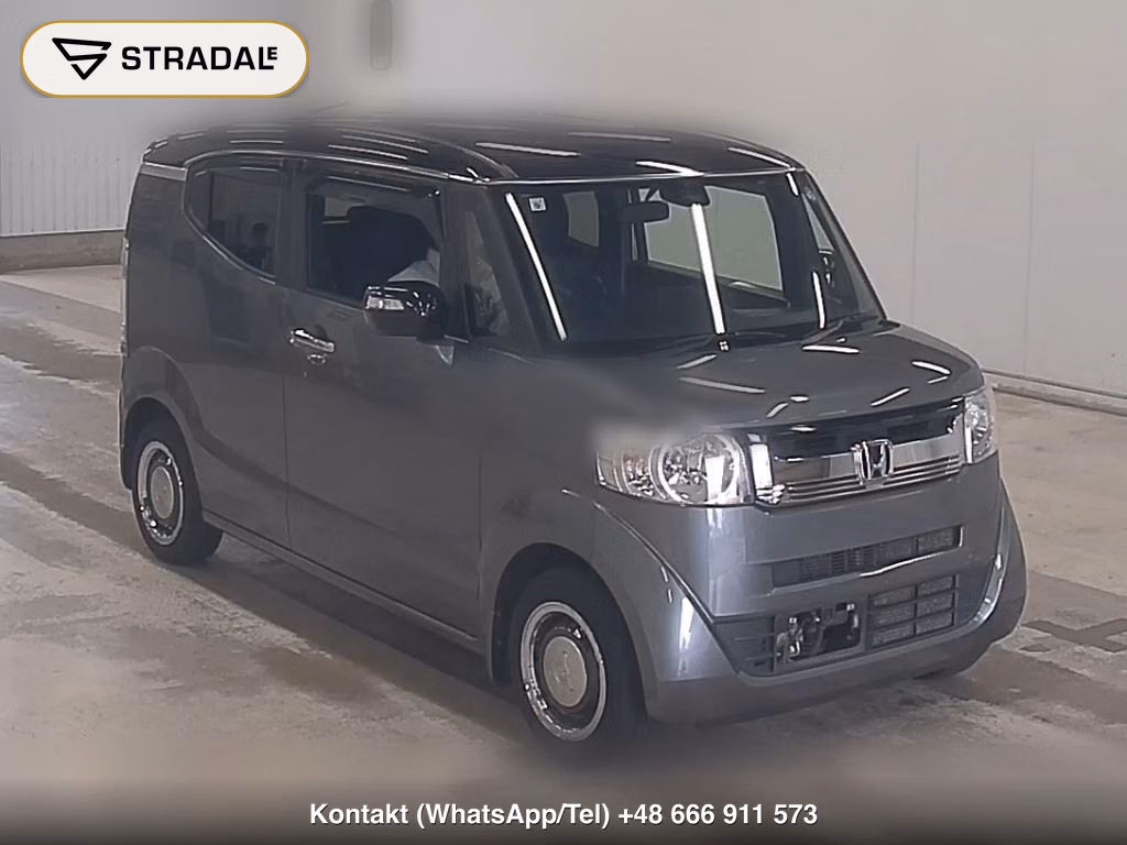HONDA N-BOX SLASH 4WD G・L PACKAGE 2017, aukcja z Japonii, zdjęcie 1