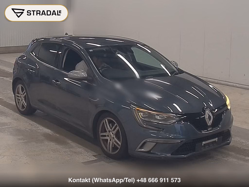RENAULT MEGANE 5D GT 2017, aukcja z Japonii, zdjęcie 1