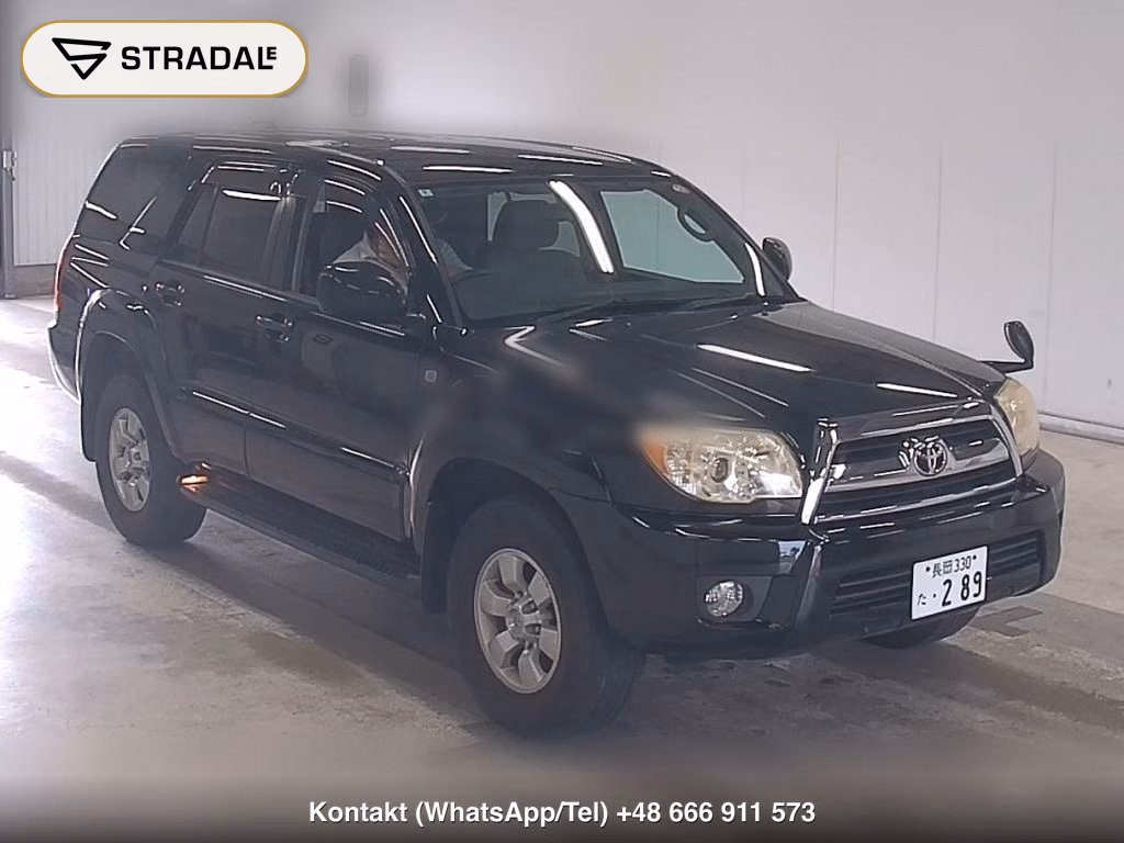 TOYOTA HILUX SURF 5D 4WD SSR-X 2008, aukcja z Japonii, zdjęcie 1