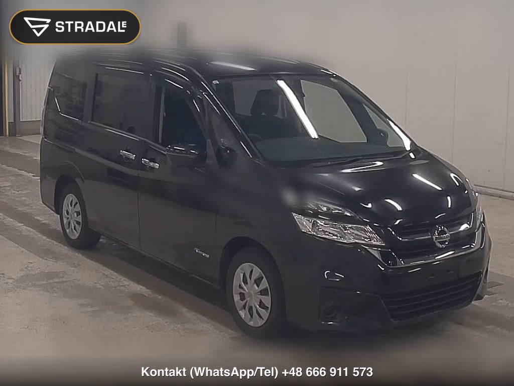 NISSAN SERENA 5D X V SELECTION 2017, aukcja z Japonii, zdjęcie 1