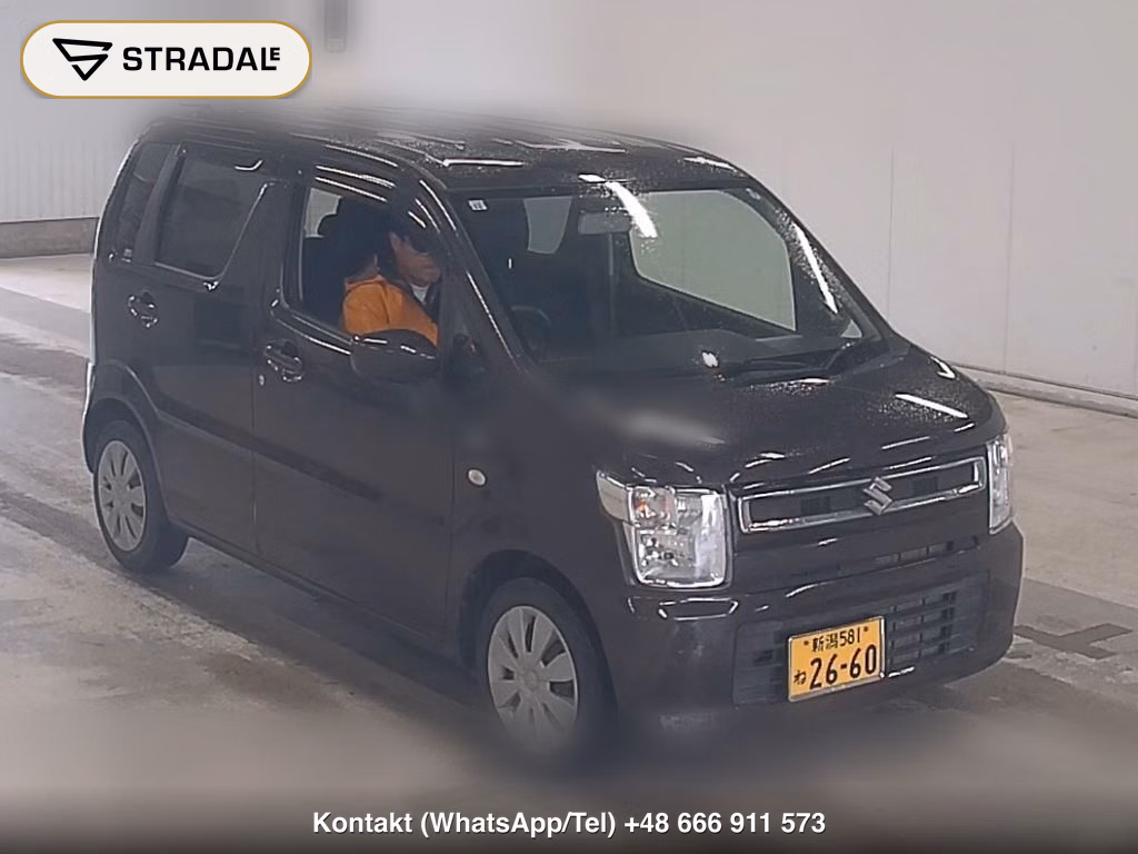 SUZUKI WAGON R 5D 4WD HYBRID FX 2019, aukcja z Japonii, zdjęcie 1