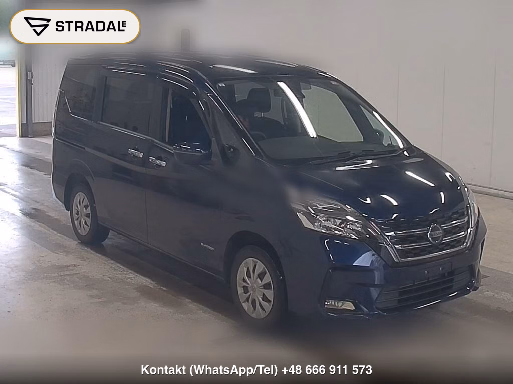NISSAN SERENA 5D 4WD X 2019, aukcja z Japonii, zdjęcie 1
