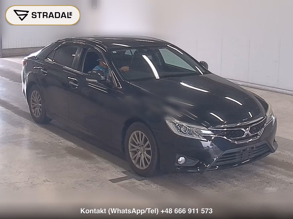 TOYOTA MARK X 250G YELLOW LABEL 2015, aukcja z Japonii, zdjęcie 1