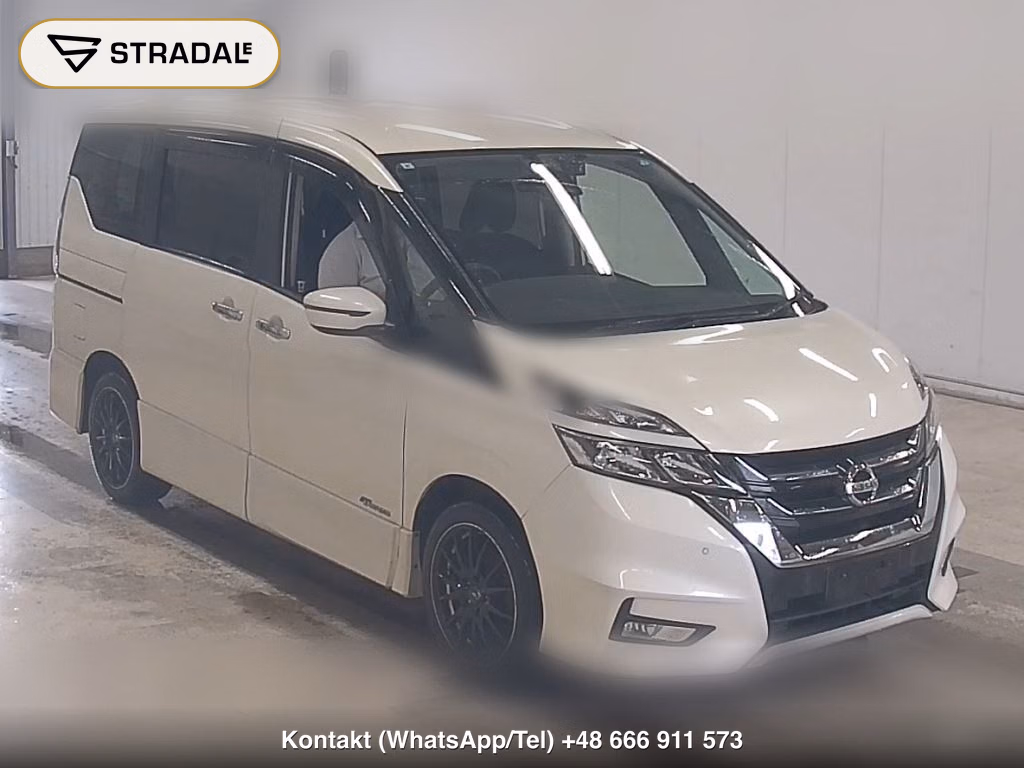 NISSAN SERENA 5D 4WD HIGHWAY STAR PROPILOT EDITION 2017, aukcja z Japonii, zdjęcie 1