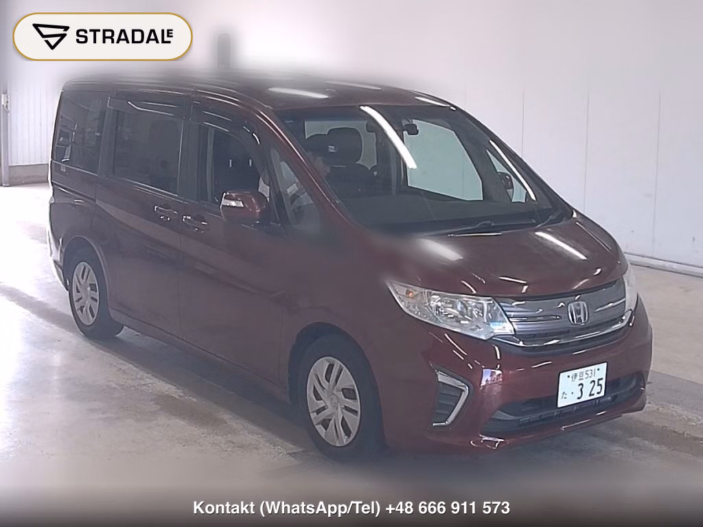 HONDA STEPWAGON 5D G HONDA SENSING 2015, aukcja z Japonii, zdjęcie 1