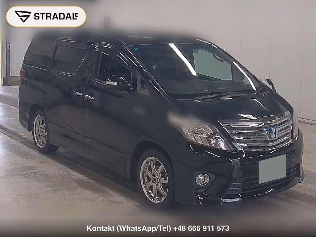 TOYOTA ALPHARD HYBRID 4WD SR 2012, aukcja z Japonii, zdjęcie 1