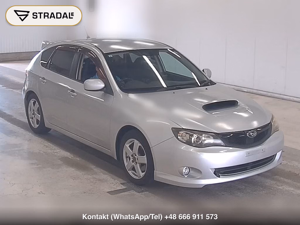 SUBARU IMPREZA 5D 4WD S-GT 2007, aukcja z Japonii, zdjęcie 1