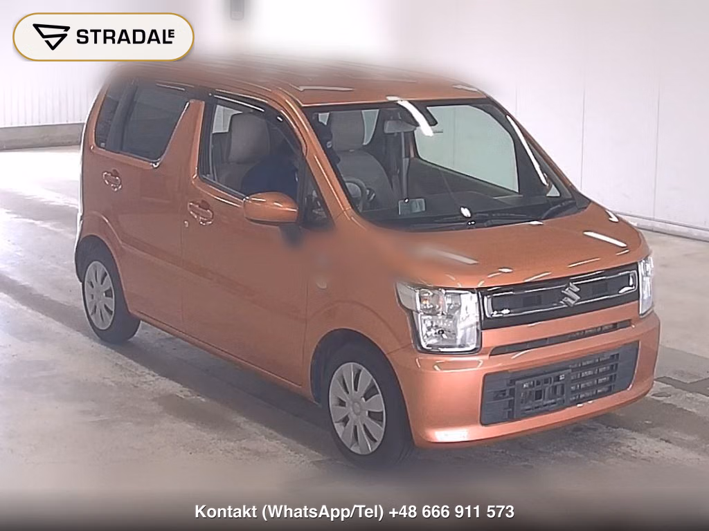 SUZUKI WAGON R 5D 4WD HYBRID FX 2017, aukcja z Japonii, zdjęcie 1