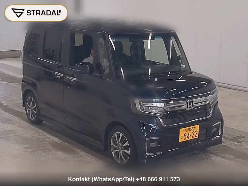 HONDA N-BOX CUSTOM L 2021, aukcja z Japonii, zdjęcie 1