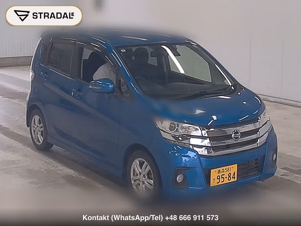 NISSAN DAYZ 4WD HIGHWAY STAR G TURBO 2017, aukcja z Japonii, zdjęcie 1