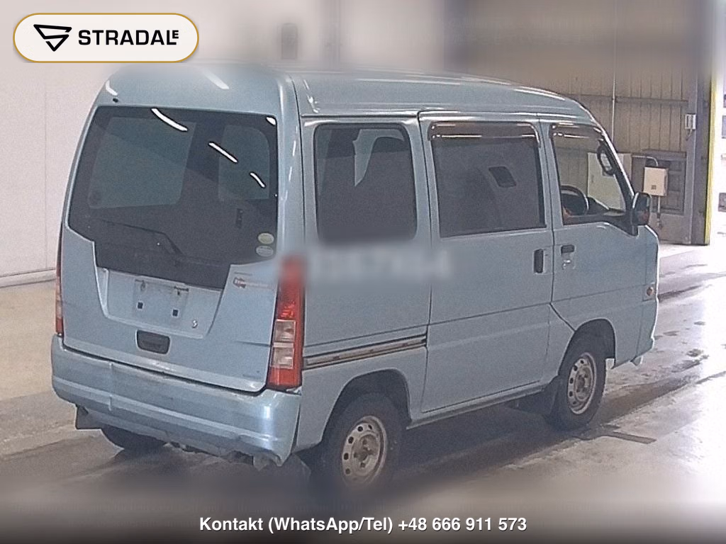 SUBARU SAMBAR VAN 5D 4WD TRANSPORTER, miniaturka 6
