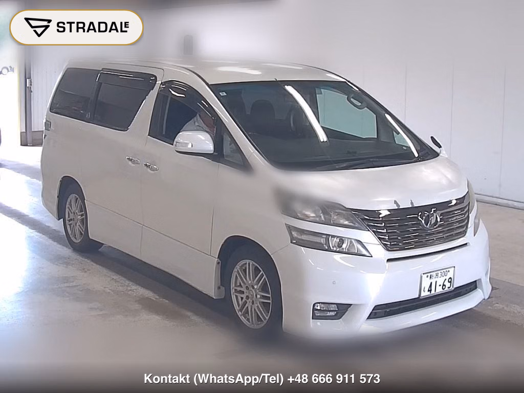TOYOTA VELLFIRE 4WD 2.4Z PLATINUM SELECTION Ⅱ 2010, aukcja z Japonii, zdjęcie 1