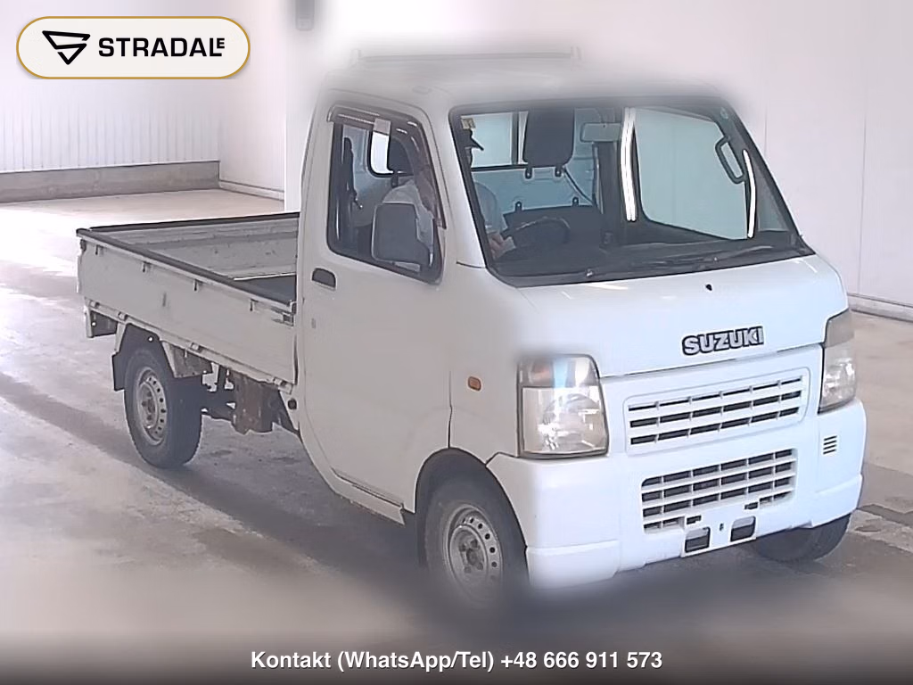 SUZUKI CARRY TRUCK 4WD 2008, aukcja z Japonii, zdjęcie 1