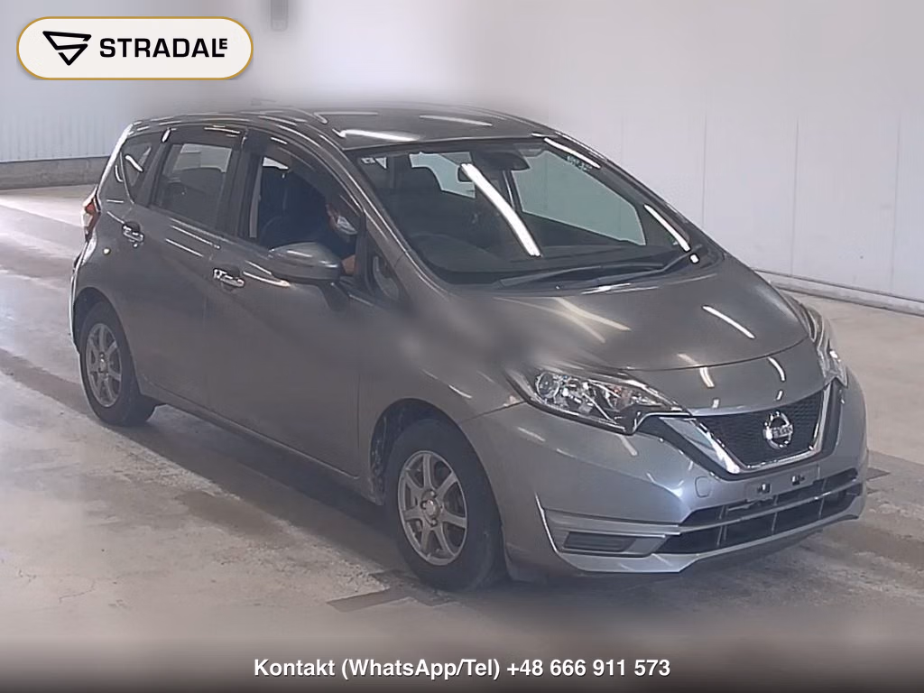 NISSAN NOTE S 2017, aukcja z Japonii, zdjęcie 1
