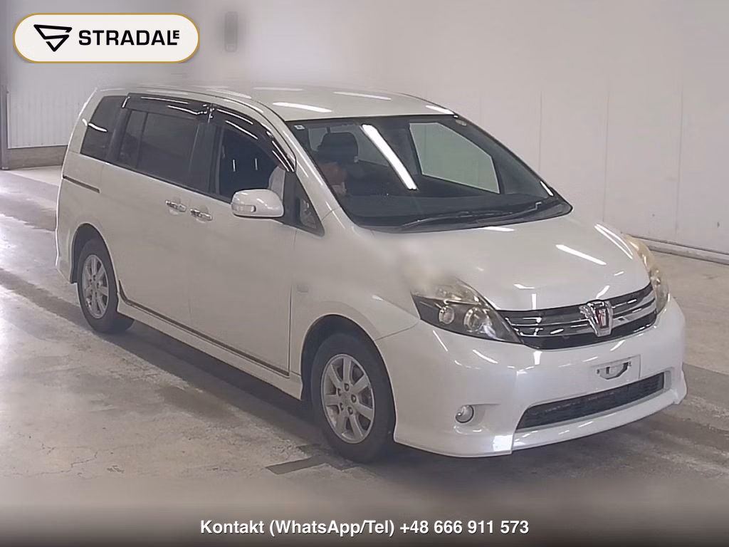 TOYOTA ISIS 4WD PLATANA V SELECTION 2012, aukcja z Japonii, zdjęcie 1