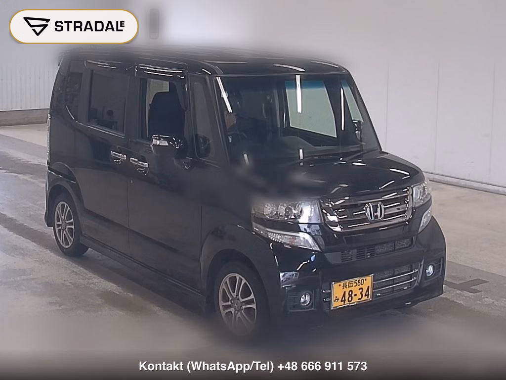 HONDA N-BOX CUSTOM G・L PACKAGE 2016, aukcja z Japonii, zdjęcie 1