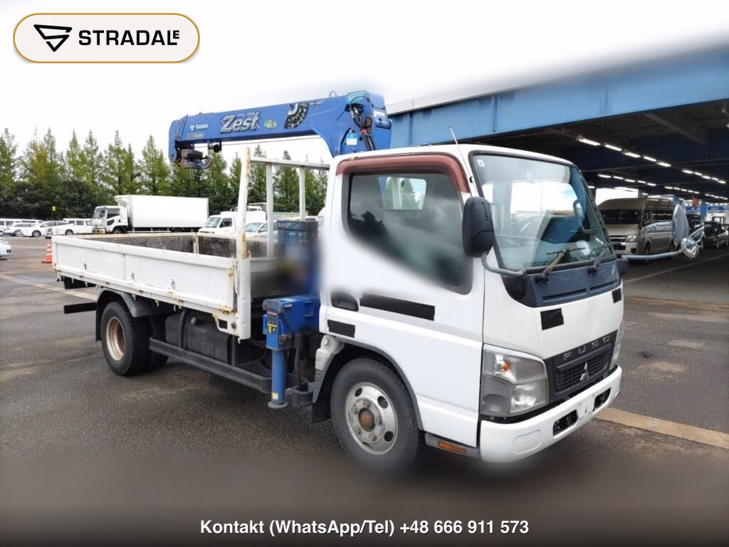 MITSUBISHI FUSO CANTER 2D CRANE 2010, aukcja z Japonii, zdjęcie 1
