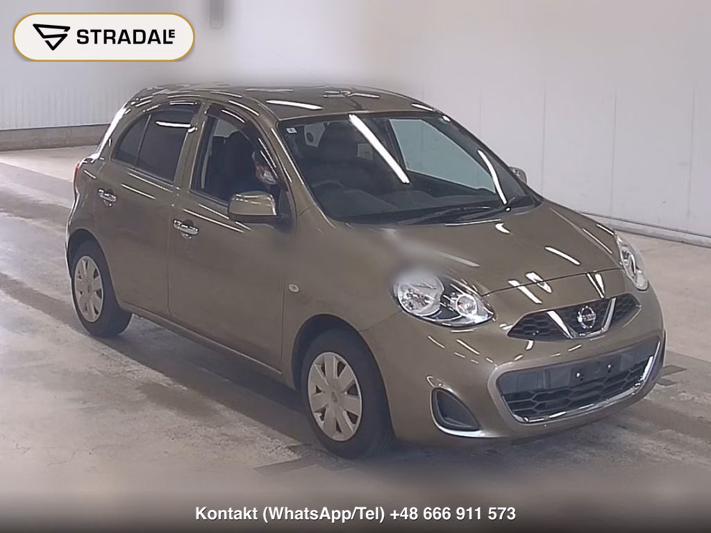 NISSAN MARCH 5D G 2014, aukcja z Japonii, zdjęcie 1