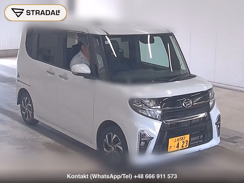 DAIHATSU TANTO 4WD CUSTOM X SELECTION 2020, aukcja z Japonii, zdjęcie 1