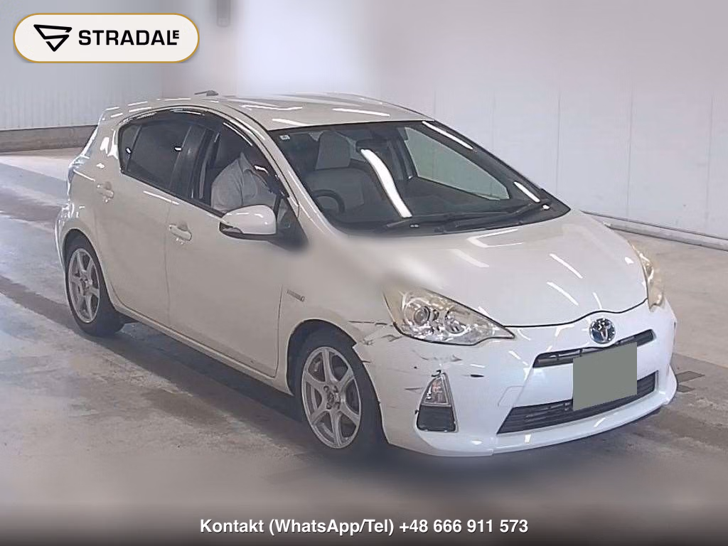 TOYOTA AQUA S 2012, aukcja z Japonii, zdjęcie 1