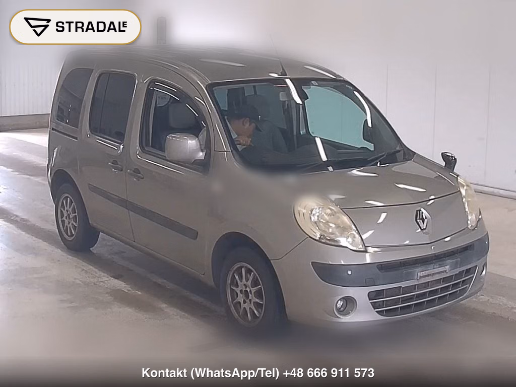 RENAULT KANGOO 1.6 2009, aukcja z Japonii, zdjęcie 1