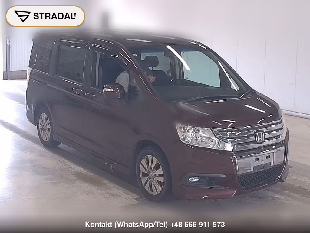 HONDA STEPWAGON SPADA 4WD ZI 2009, aukcja z Japonii, zdjęcie 1