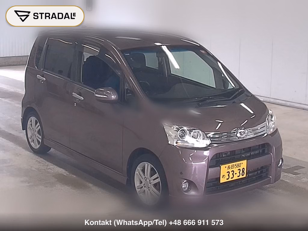 DAIHATSU MOVE 4WD CUSTOM RS 2011, aukcja z Japonii, zdjęcie 1