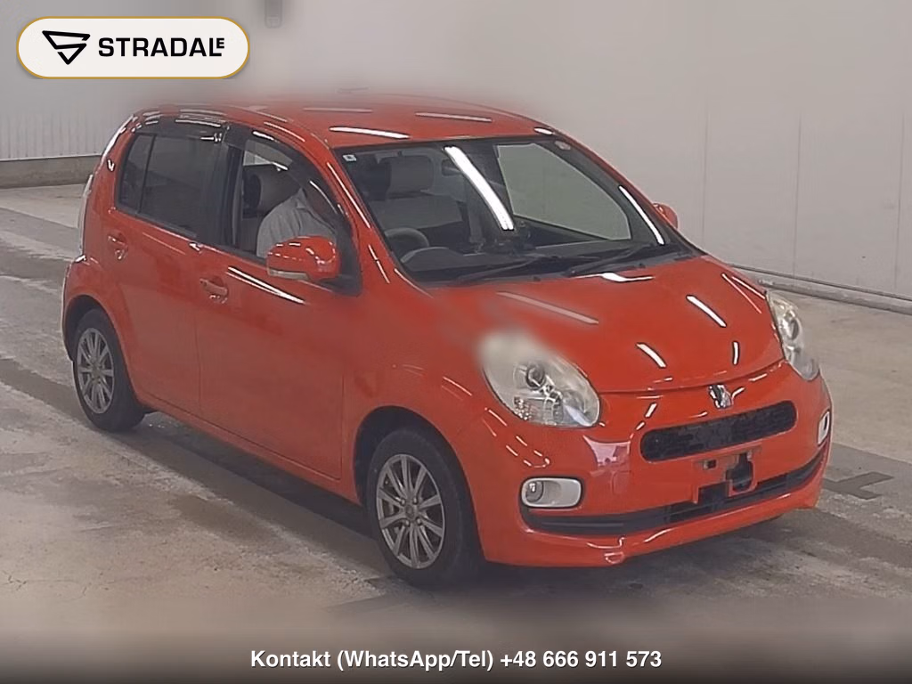 TOYOTA PASSO +HANA G PACKAGE 2016, aukcja z Japonii, zdjęcie 1