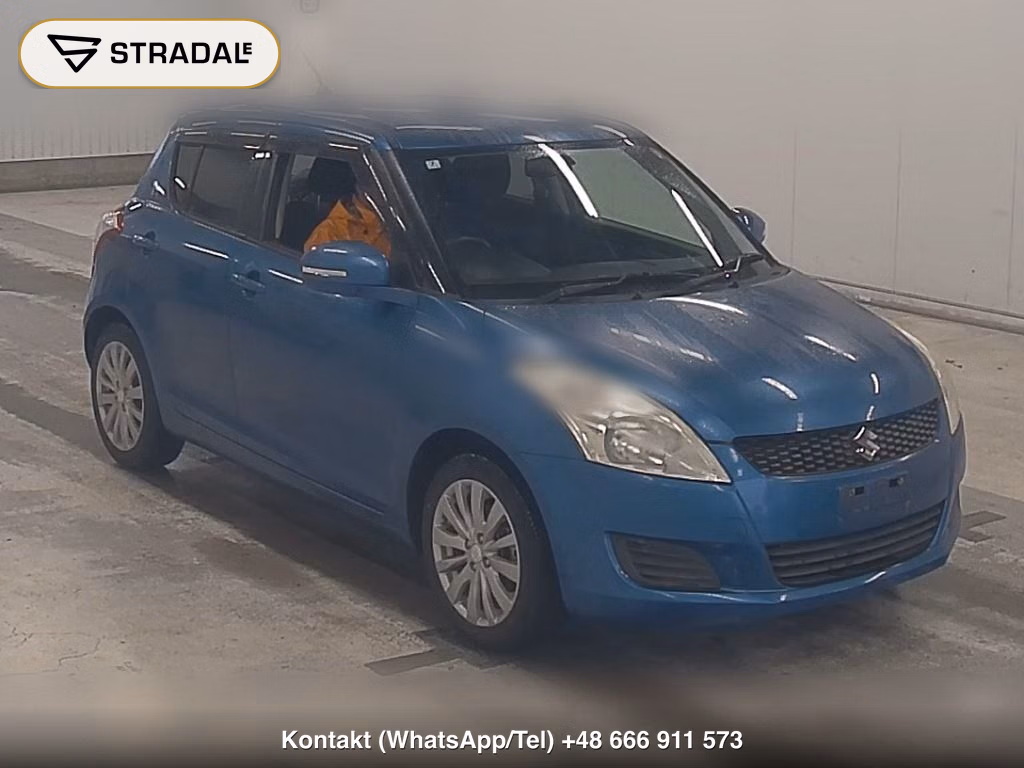 SUZUKI SWIFT 5D 4WD XL 2012, aukcja z Japonii, zdjęcie 1