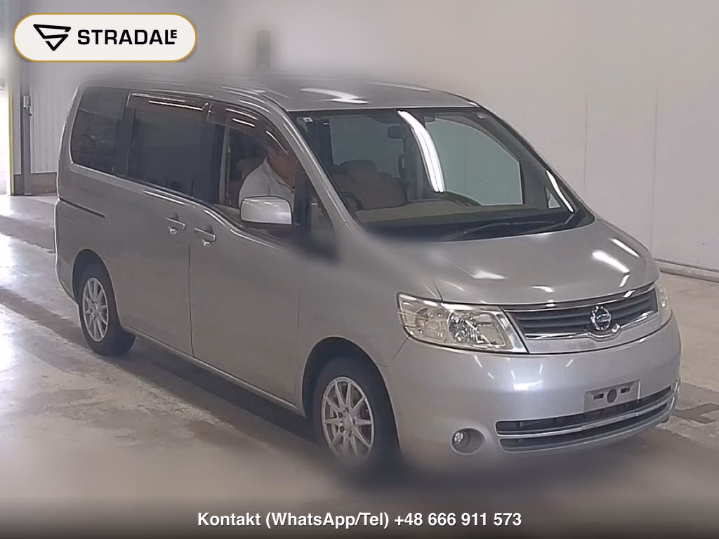 NISSAN SERENA 5D 20G HDD NAVI EDITION 2007, aukcja z Japonii, zdjęcie 1
