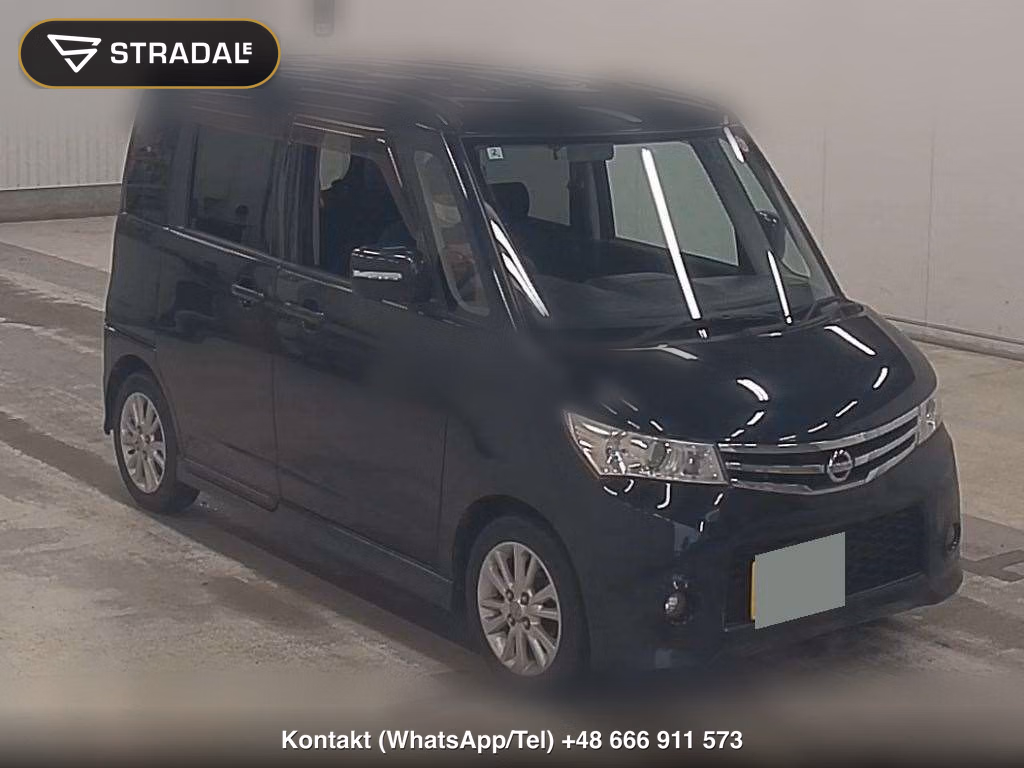 NISSAN ROOX HIGHWAY STAR TURBO LIMITED 2012, aukcja z Japonii, zdjęcie 1