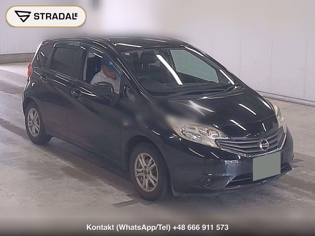 NISSAN NOTE X 2012, aukcja z Japonii, zdjęcie 1