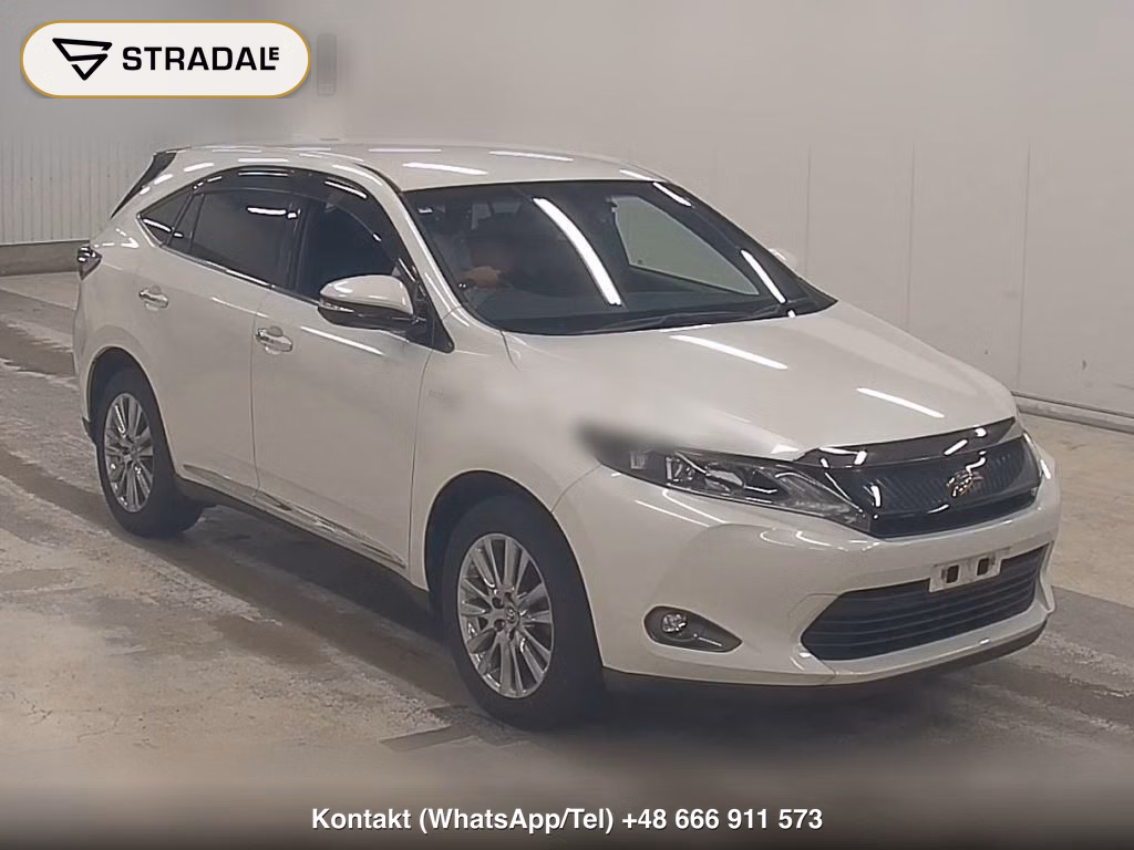 TOYOTA HARRIER HYBRID 4WD ELEGANCE 2014, aukcja z Japonii, zdjęcie 1