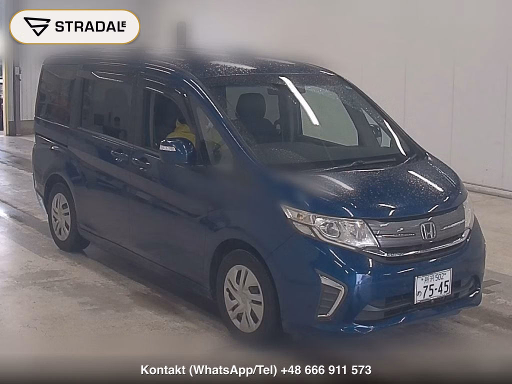 HONDA STEPWAGON 5D G HONDA SENSING 2016, aukcja z Japonii, zdjęcie 1
